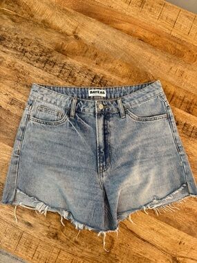 BAYEAS HIGH RISE SHORTS - DENIM JEANS